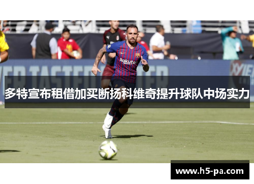 多特宣布租借加买断扬科维奇提升球队中场实力
